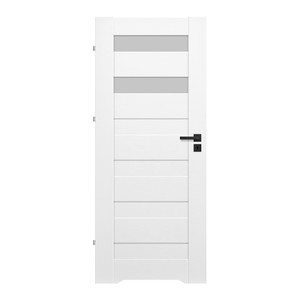 Internal Door, Undercut, Trame 70, left, white