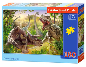 Castorland Children's Puzzle Dinosaur Battle 180pcs 7+