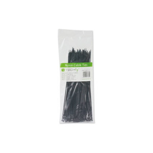 Techly Cable Tie Nylon Patch 140X3.6 mm 100 pcs Black