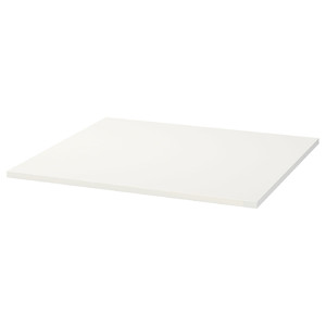 MELLTORP Tabletop, white, 75x75 cm