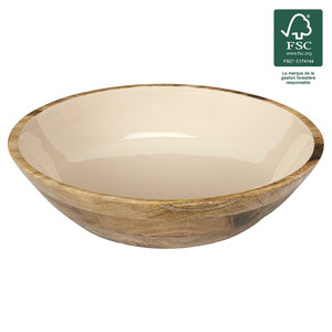 Serving Bowl Dune 33 cm, mango wood