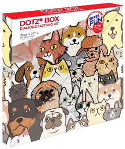 Dante Diamond Dotz Creative Set Dogs & Cats 6+