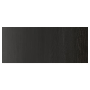 LAPPVIKEN Drawer front, black-brown, 60x26 cm