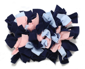 MIMIKO Pets Snuffle Mat for Cats S, pink, dark blue, blue