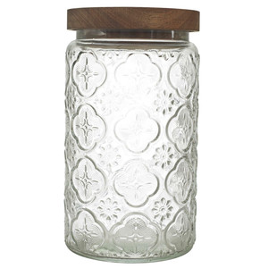 Storage Jar with Acacia Lid 1l