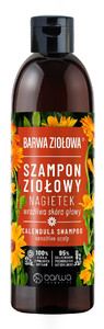 BARWA Herbal Shampoo for Sensitive Scalp Calendula 95% Natural 250 ml