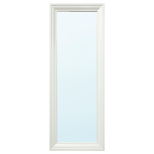 TOFTBYN Mirror, white, 52x140 cm