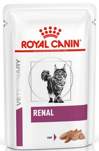Royal Canin Veterinary Diet Feline Renal Loaf Wet Cat Food 85g