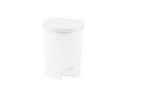 Curver Pedal Waste Bin 15l, white