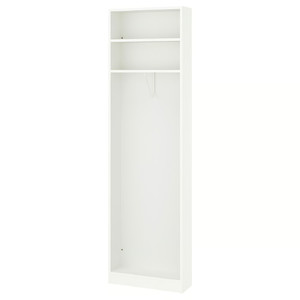PAX Add-on end-unit, white, 20x58x201 cm