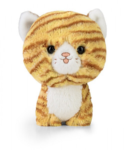Soft Plush Toy Orange Tabby Cat