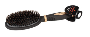Hair Brush - Black & Gold