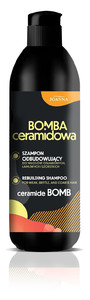 JOANNA Ceramide Bomb Rebuilding Shampoo for Weak, Brittle & Dull Hair 500 ml