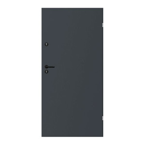 Universal Door Uran 90 with 2 locks, right, anthracite