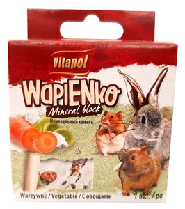 Vitapol Mineral Block for Rabbits & Rodents Vegetables
