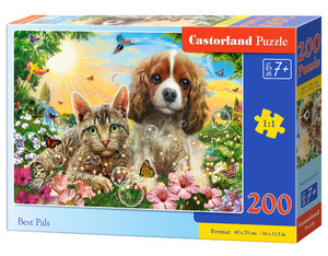 Castorland Children's Puzzle Best Pals 200pcs 7+