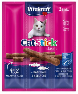 Vitakraft Cat Stick Cod & Coalfish 18g