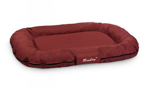 Bimbay Dog Bed Lair Cover Size 5 - 125x90cm, dark red