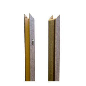 Adjustable Interior Door Frame Jamb 140-180mm, left, grey oak