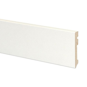 GoodHome MDF Skirting Board 16 x 100 x 2200 mm, white
