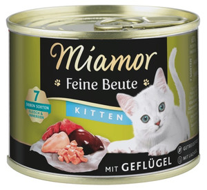 Miamor Feine Beute Kitten Poultry Wet Cat Food 185g
