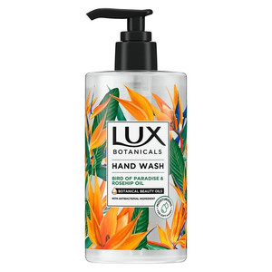 Lux Botanicals Hand Wash Liquid Soap Bird of Paradise & Rosehip Oil  400ml