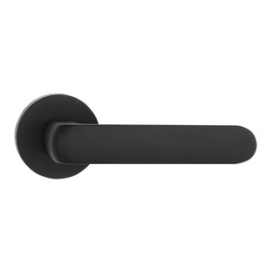 Gamet Door Handle Organic, matt black
