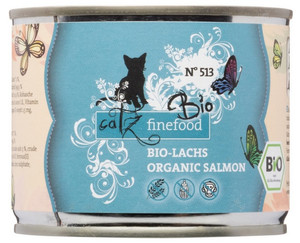 Catz Finefood Bio Cat Food N.513 Organic Salmon 200g
