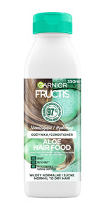 Fructis Hair Food Aloe Hair Conditioner for Normal to Dry Hair Vegan 97% Natural 350ml