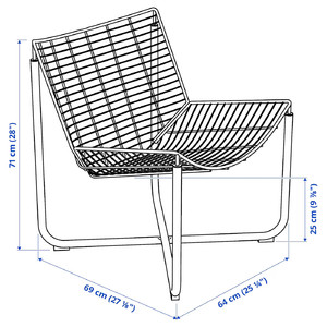 SKÅLBODA Armchair, white