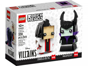 LEGO BrickHeadz Cruella and Diabolina 10+