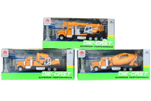 Metal Construction Truck, 1pc, assorted models, 3+