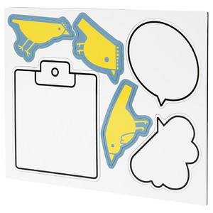 BÖNSYRSA 6-piece magnet set