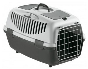 Stefanplast Pet Carrier for Cats & Dogs Gulliver 3, metal door, grey