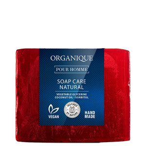 ORGANIQUE Natural Glycerin Soap Vegan Hand-Made Pour Homme 100g