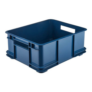 GoodHome Storage Container Box Ando L 20.5 l, blue
