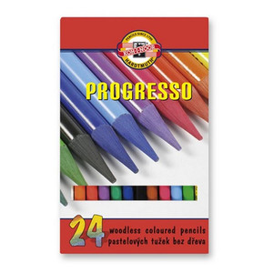 Koh-i-Noor Woodless Coloured Pencils 24pcs
