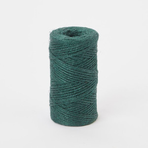 Verve Jute Twine 100m, green