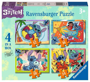 Ravensburger Children's Puzzle Disney Stitch 4in1 3+