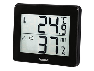 Hama Thermo/Hygrometer TH-130, black
