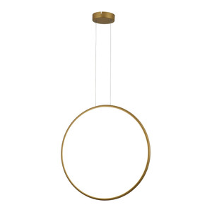 Pendant Lamp Ragi 2880lm 4000K, matt gold