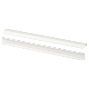 BILLSBRO Handle, white, 520 mm, 2 pack