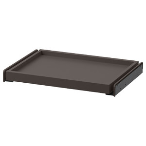 KOMPLEMENT Pull-out tray, dark grey, 50x35 cm