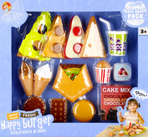 Happy Burger Lunch Playset 3+