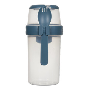 Lunch Box with Dividers, blue
