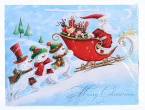 Decorative Christmas Gift Bag, 29x38 cm, set
