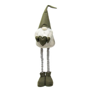 Christmas Gnome with Telescopic Legs 87-128cm, 1pc, assorted colours
