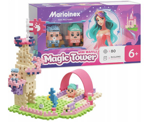 Marioinex Mini Waffle Blocks Set Magic Tower 80pcs 6+