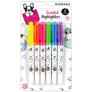 Starpak Scented Highlighters Minis 6 Colours