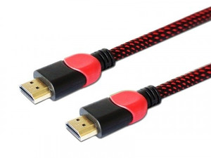 Savio HDMI Cable GCL-01 1.8m, v2.0, braid, red